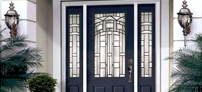 Stained Glass Door Panels in Venice, FL