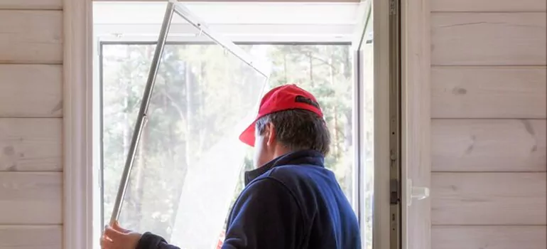 Expandable Window Screen Installation in Venice, FL
