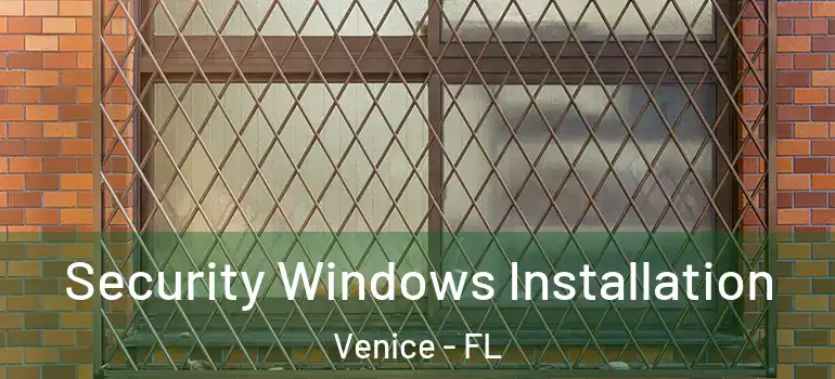  Security Windows Installation Venice - FL